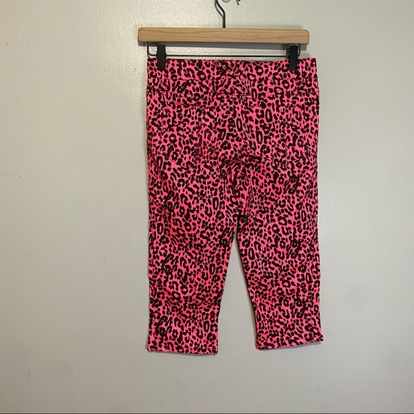 TRIPP NYC HOT PINK LEOPARD CAPRI PANTS NEW OFFICIAL RARE VINTAGE PUNK ROCK SZ 1 - Picture 6 of 7